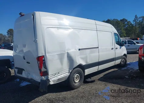 2022 Mercedes-Benz Sprinter 2500 High Roof I4 Diesel из США, поврежденный, VIN W1Y4DCHYXNT092964